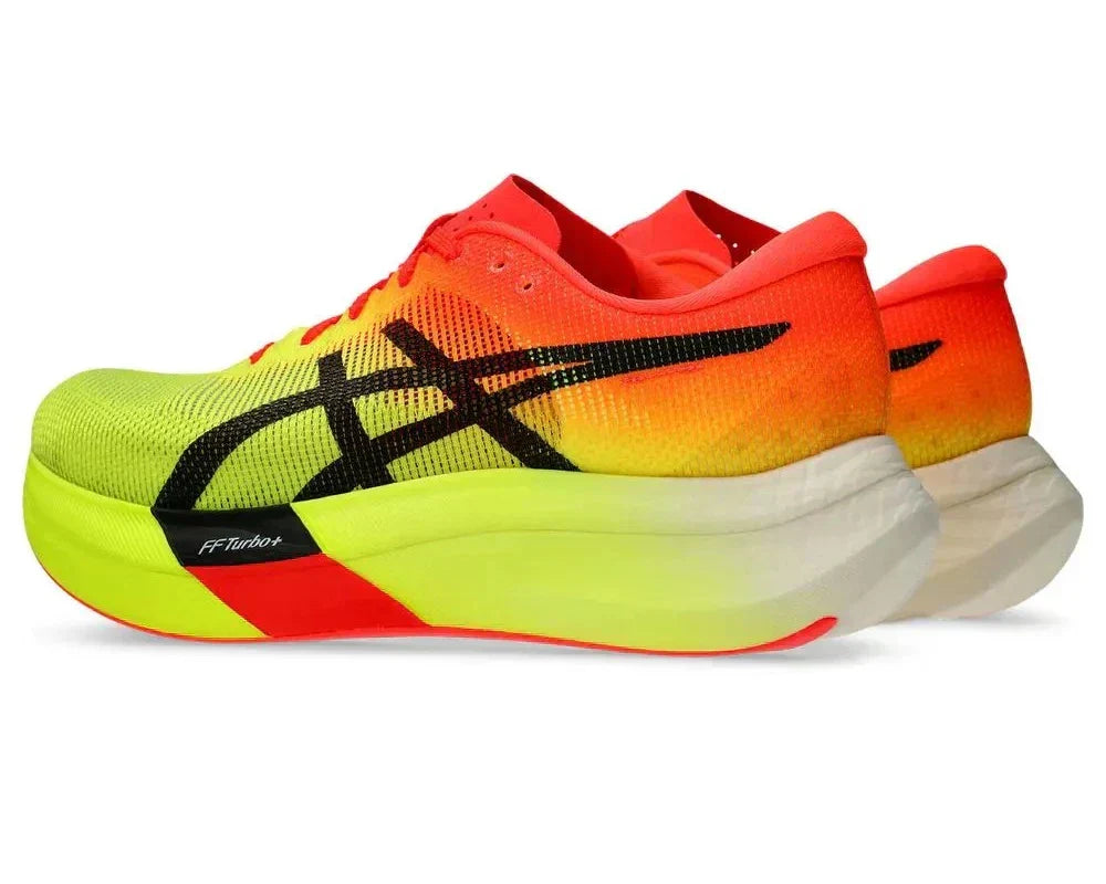 Tênis Asics Metaspeed Sky Paris Verde/Laranja